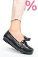 Mocasini black piele naturala fspz8817
