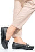 MOCASINI BLACK PIELE NATURALA FSPZ8817