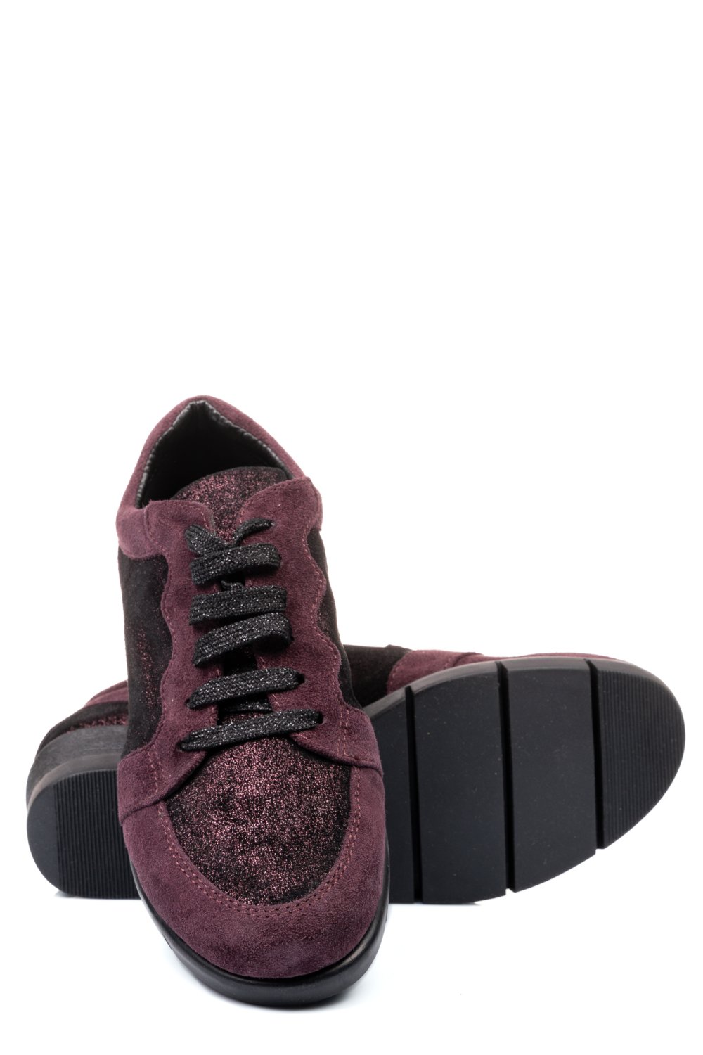 PANTOFI BORDO PIELE NATURALA BPC235-55