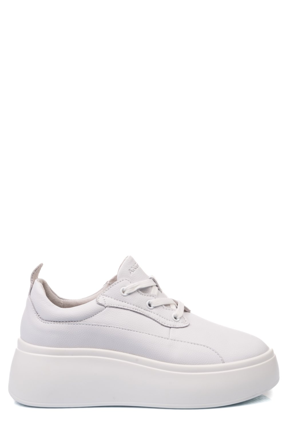 PANTOFI SPORT ALBI PIELE NATURALA FSP002291