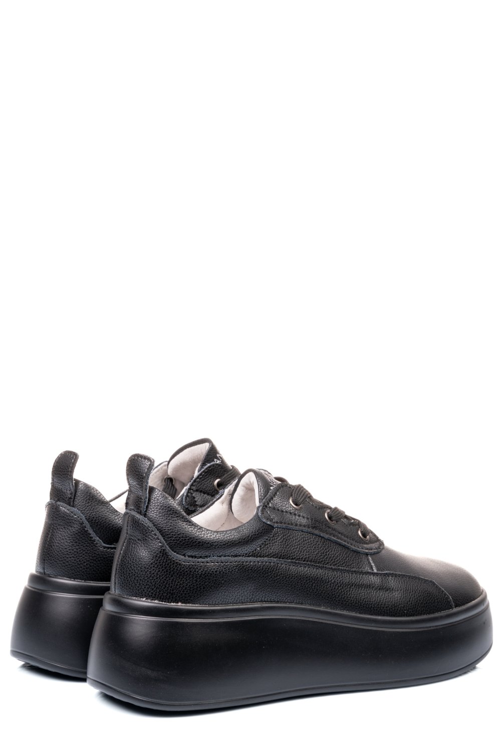 PANTOFI SPORT NEGRI PIELE NATURALA FSP002291