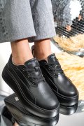 PANTOFI SPORT NEGRI PIELE NATURALA FSP002291