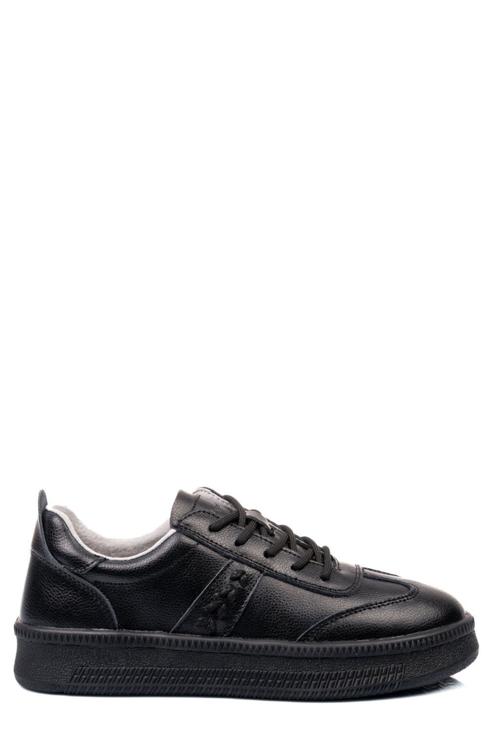PANTOFI SPORT NEGRI PIELE NATURALA FSP005016