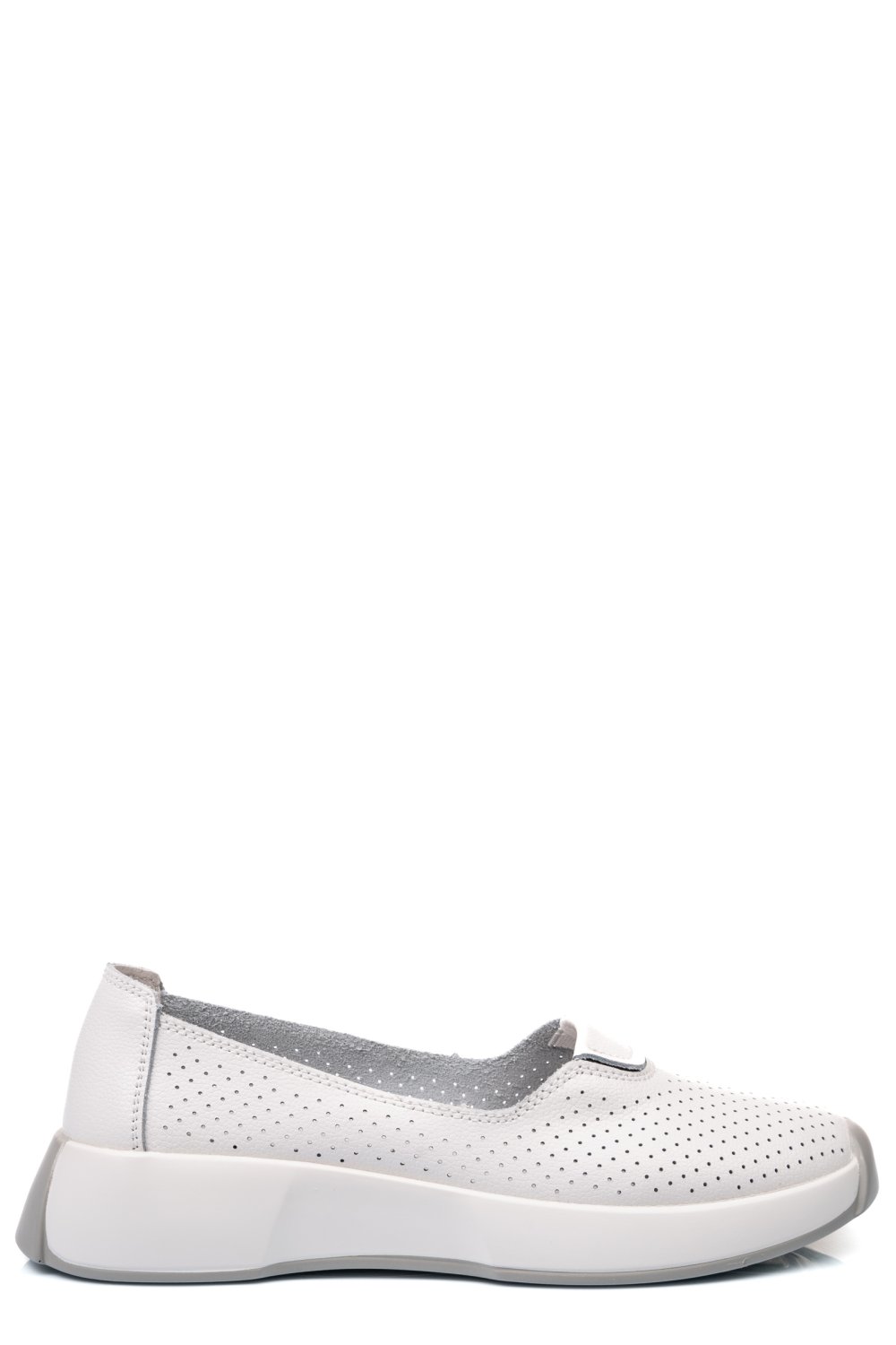 MOCASINI ALBI PIELE NATURALA FSP005003
