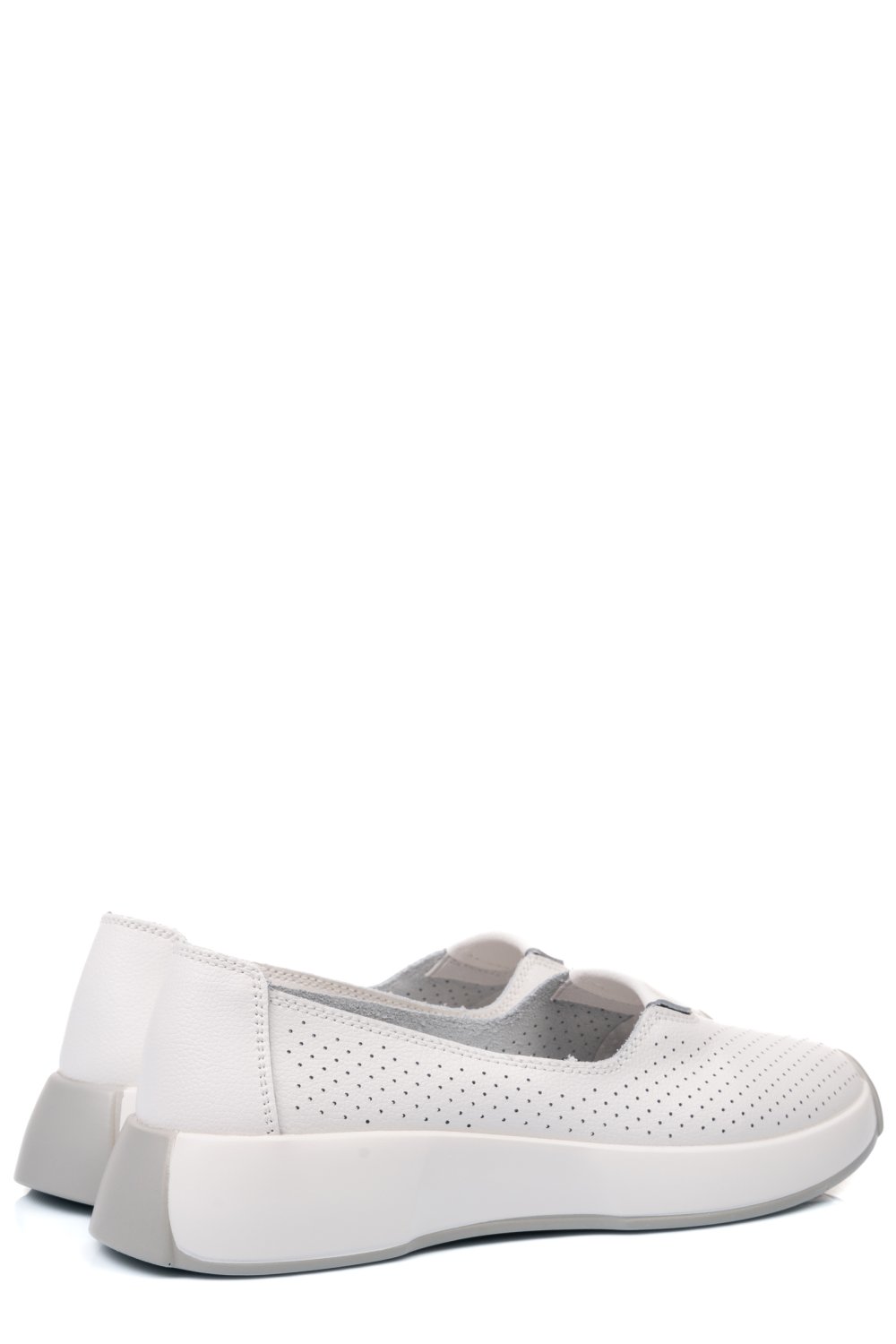 MOCASINI ALBI PIELE NATURALA FSP005003