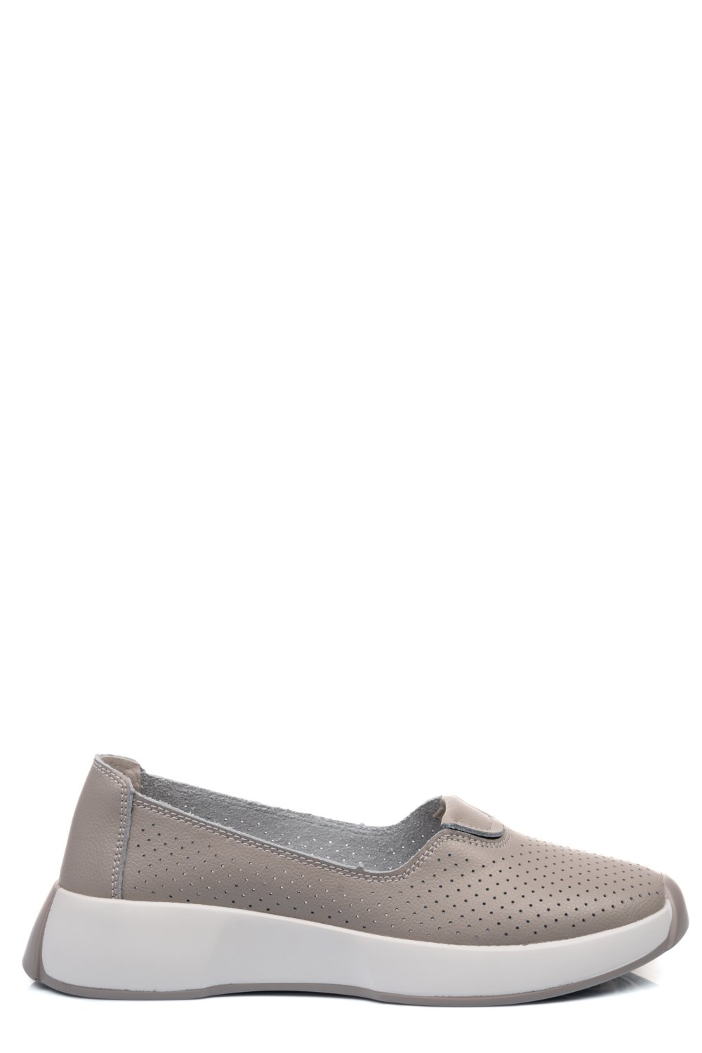 MOCASINI GRI PIELE NATURALA FSP005003