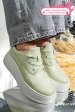 Pantofi sport verzi piele naturala fsp002291