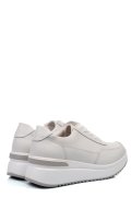PANTOFI SPORT ALBI PIELE NATURALA TSP3098