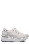 PANTOFI SPORT ALBI PIELE NATURALA TSP3098