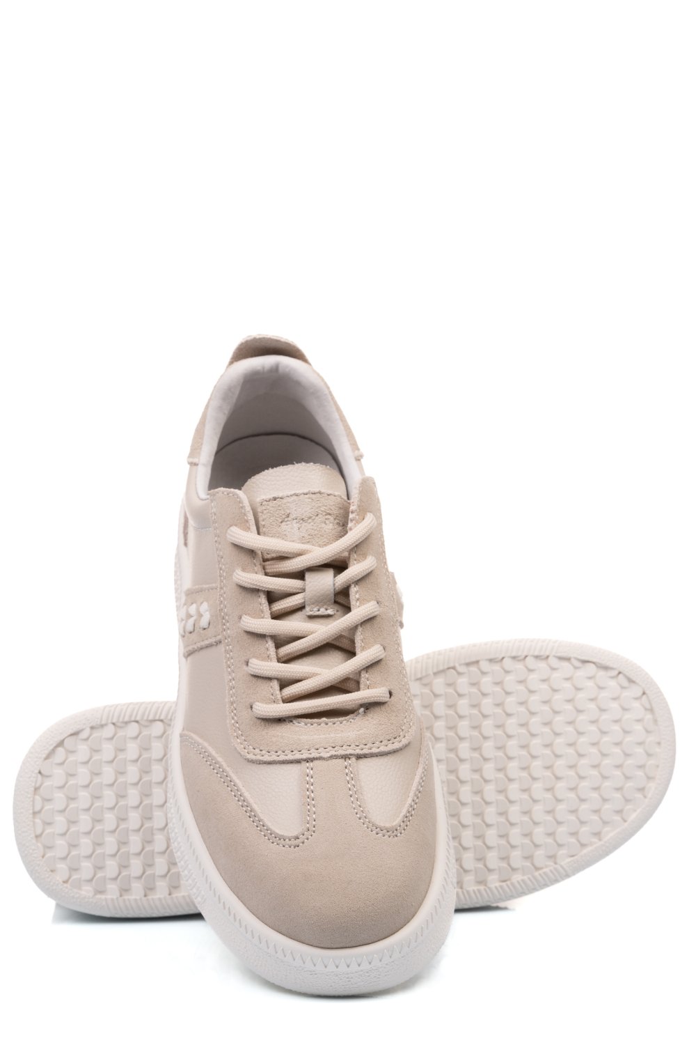 PANTOFI SPORT BEJ PIELE NATURALA FSP005016