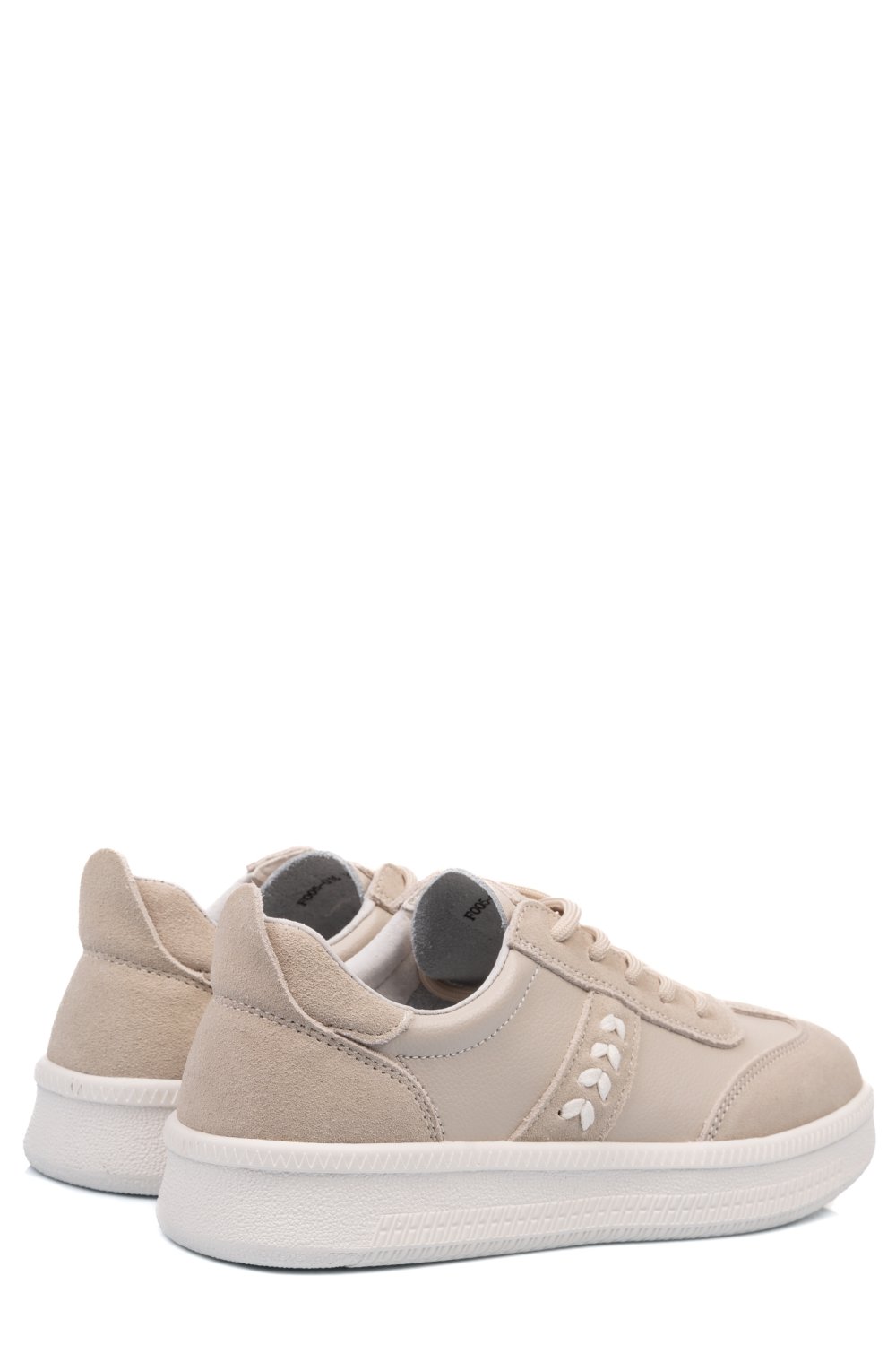 PANTOFI SPORT BEJ PIELE NATURALA FSP005016