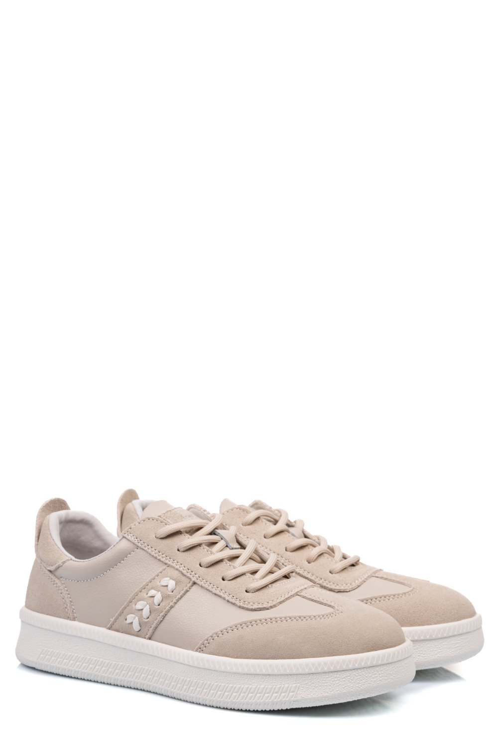 PANTOFI SPORT BEJ PIELE NATURALA FSP005016