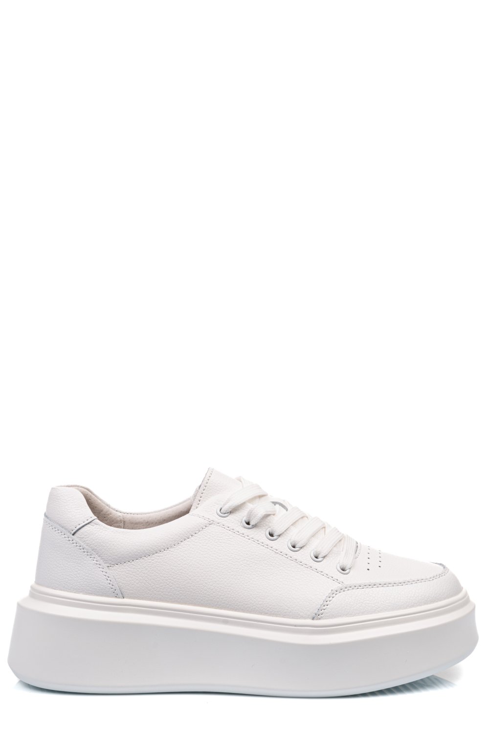 PANTOFI SPORT ALBI PIELE NATURALA FSP001672