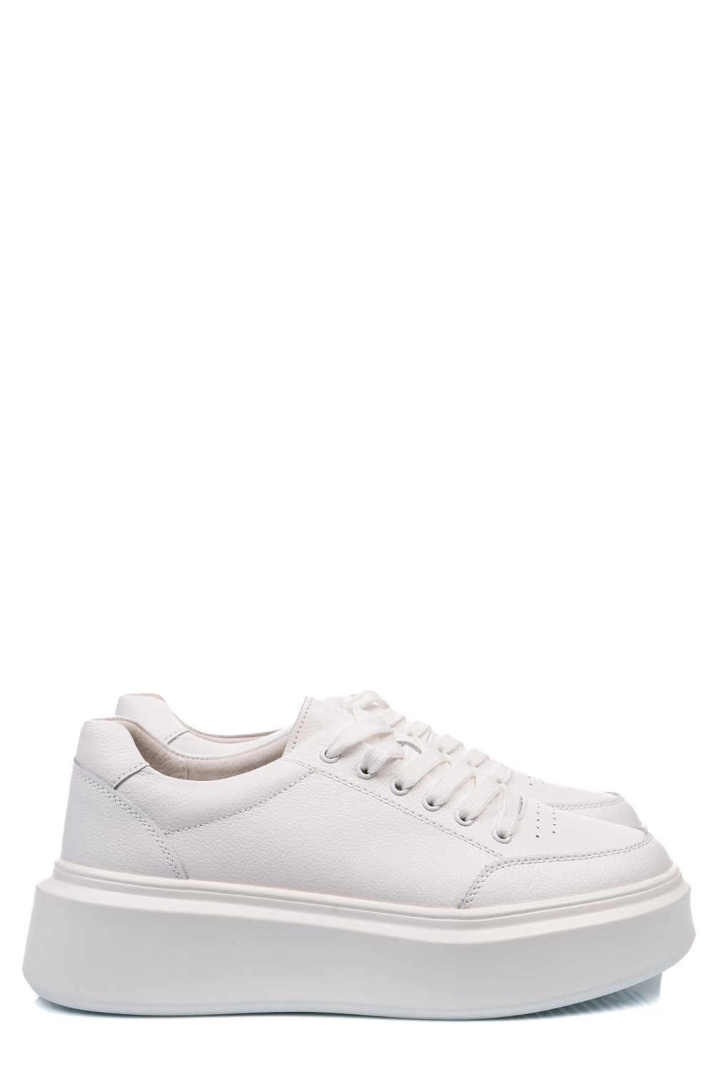 PANTOFI SPORT ALBI PIELE NATURALA FSP001672