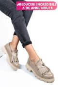 MOCASINI DAMA PIELE NATURALA BEJ 3S7795