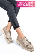 MOCASINI DAMA PIELE NATURALA BEJ 3S7795