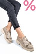 MOCASINI DAMA PIELE NATURALA BEJ 3S7795