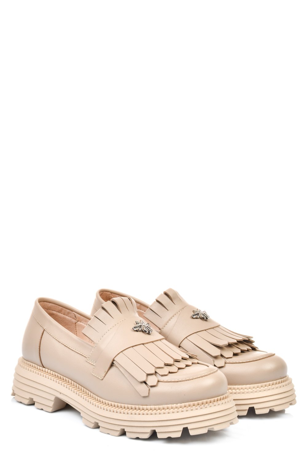 MOCASINI DAMA PIELE NATURALA BEJ 3S7795