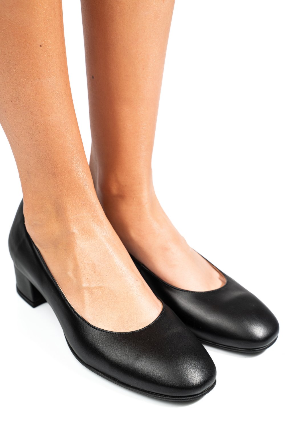 PANTOFI NEGRI PIELE NATURALA 1S77301