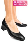 PANTOFI NEGRI PIELE NATURALA 1S77301
