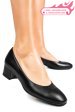 Pantofi negri piele naturala 1s77301