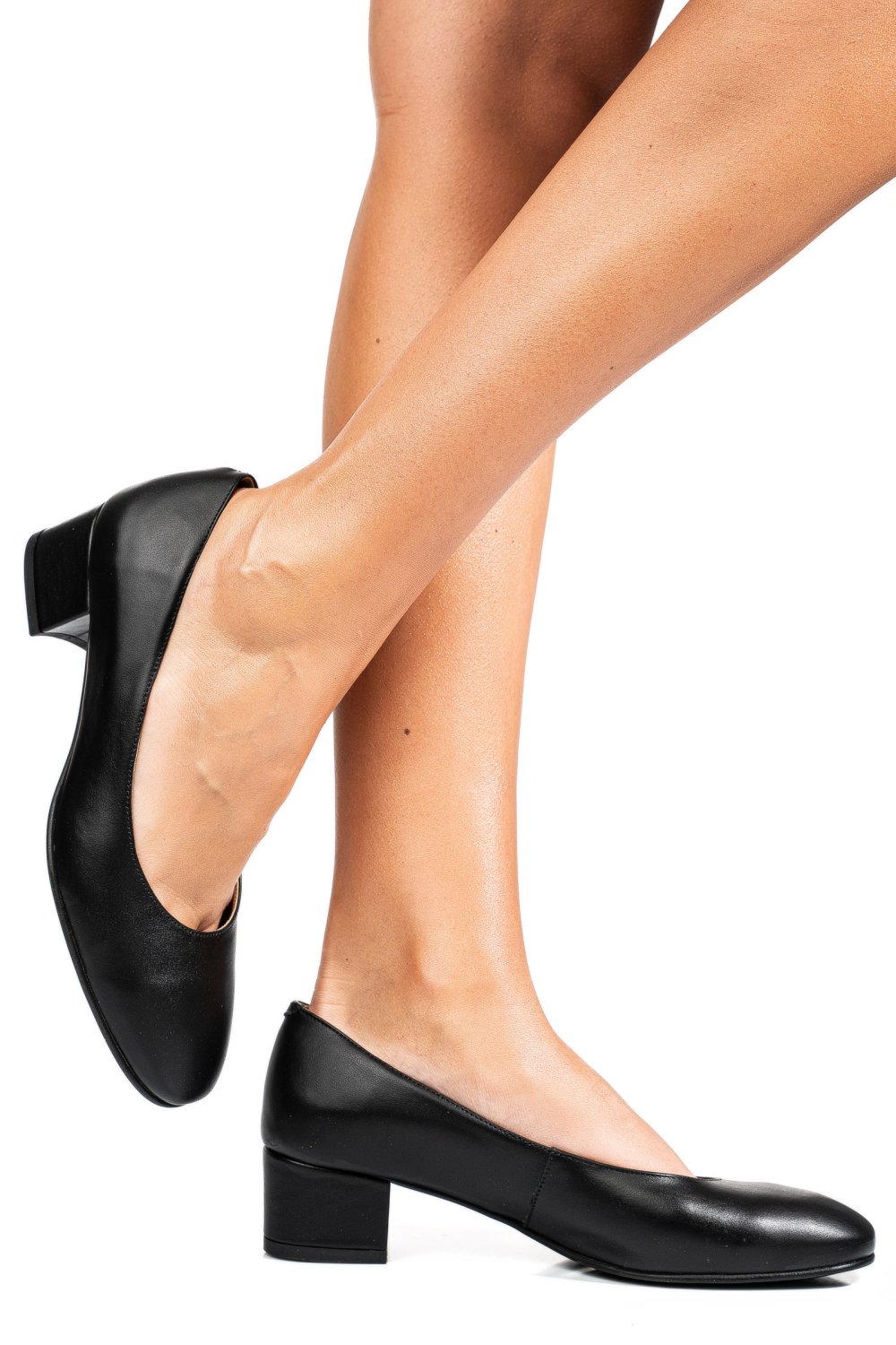 PANTOFI NEGRI PIELE NATURALA 1S77301