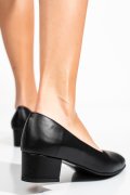 PANTOFI NEGRI PIELE NATURALA 1S77301