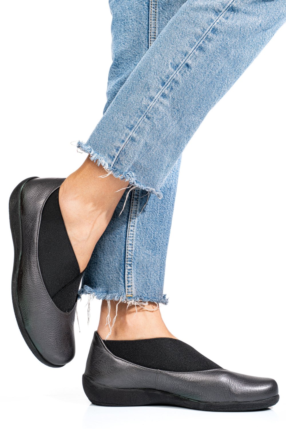 PANTOFI PEWTER PIELE NATURALA DPC1529