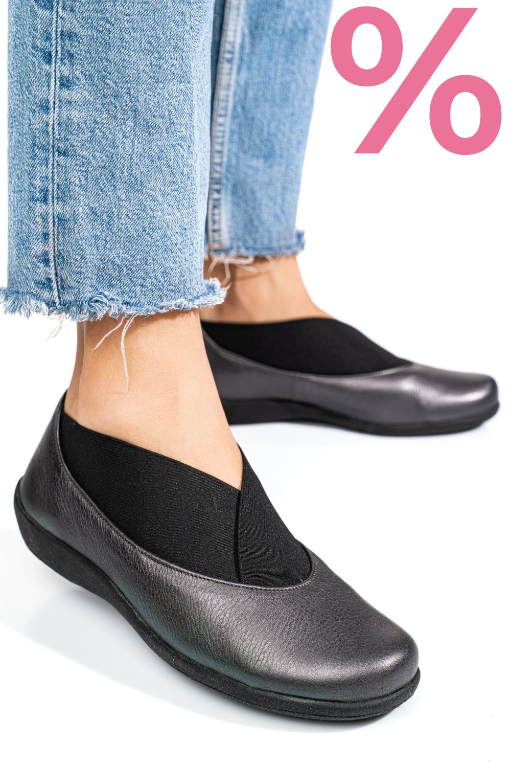 PANTOFI PEWTER PIELE NATURALA DPC1529