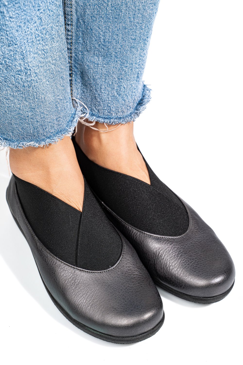 PANTOFI PEWTER PIELE NATURALA DPC1529