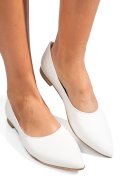 BALERINI ALBI PIELE NATURALA 3S7707