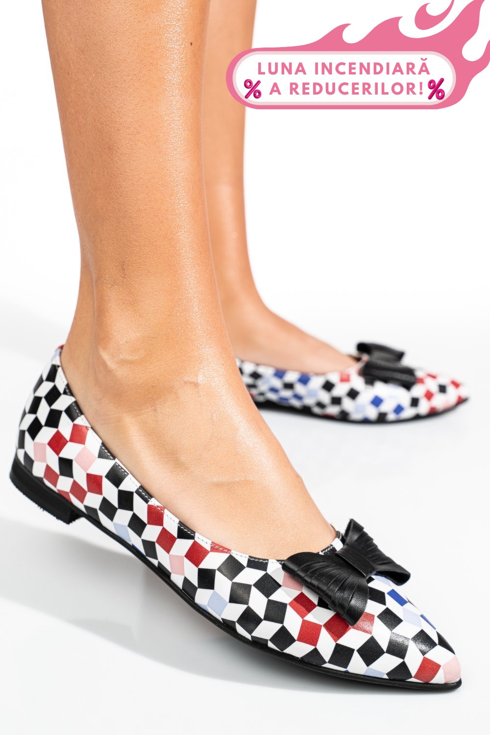 BALERINI MULTICOLOR PIELE NATURALA 3S7708