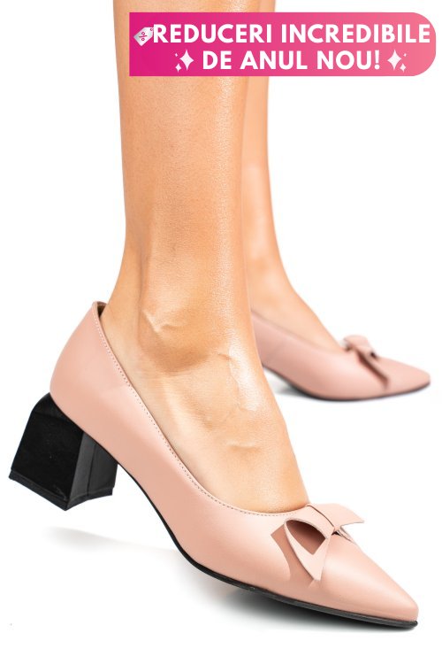 Pantofi nude piele naturala 5s77463-ii