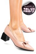 PANTOFI NUDE PIELE NATURALA 5S77463-II
