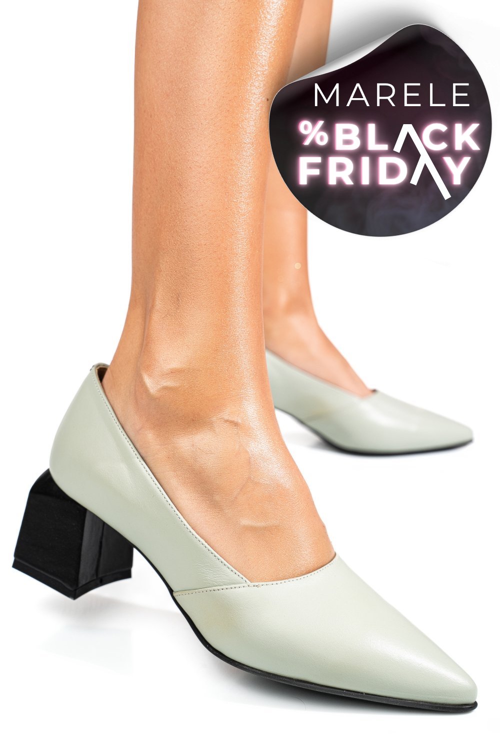 PANTOFI TURCOAZ PIELE NATURALA 5S77460