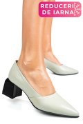 PANTOFI TURCOAZ PIELE NATURALA 5S77460