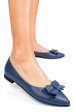 Balerini bleumarin piele naturala 3s7704-ii
