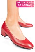 PANTOFI ROSII PIELE NATURALA 1S77301