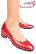 PANTOFI ROSII PIELE NATURALA 1S77301
