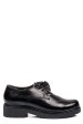 Pantofi negri piele naturala lacuita dw21-b238