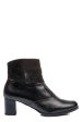 Botine negre piele naturala 0pc65