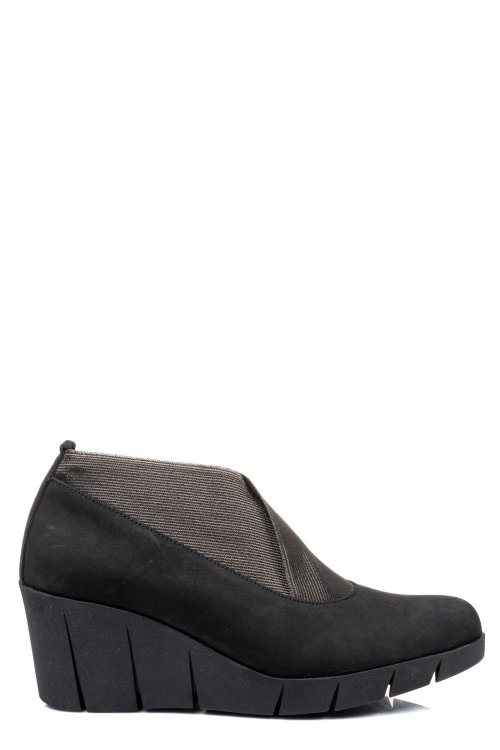 Pantofi negri piele naturala dpc4507-06
