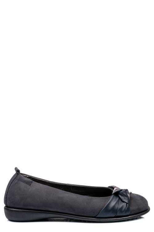 Balerini albastri piele naturala 9pc102-207