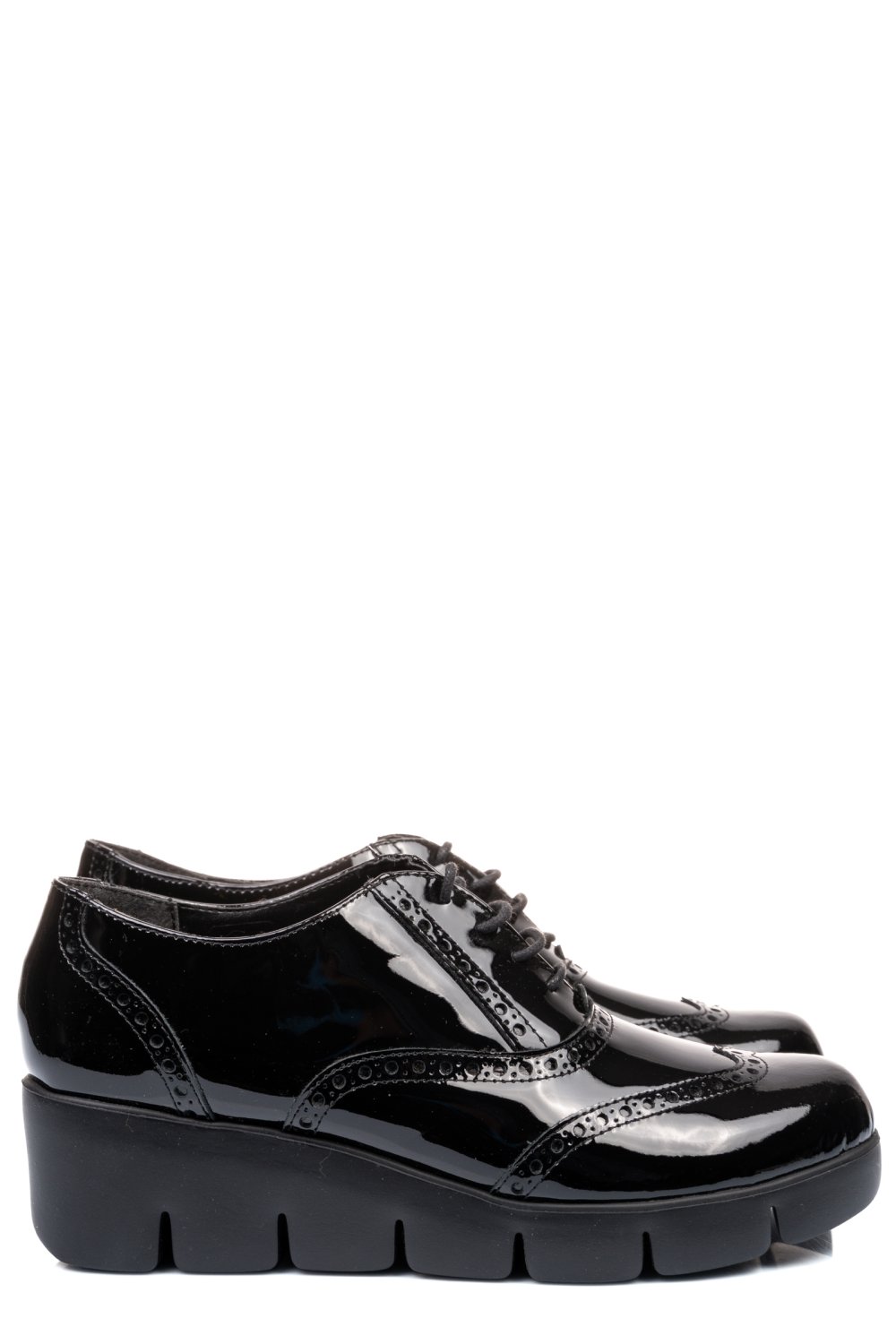 PANTOFI SPORT NEGRI PIELE NATURALA LACUITA DW20-XB254