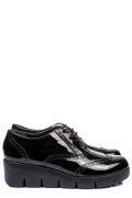 PANTOFI SPORT NEGRI PIELE NATURALA LACUITA DW20-XB254