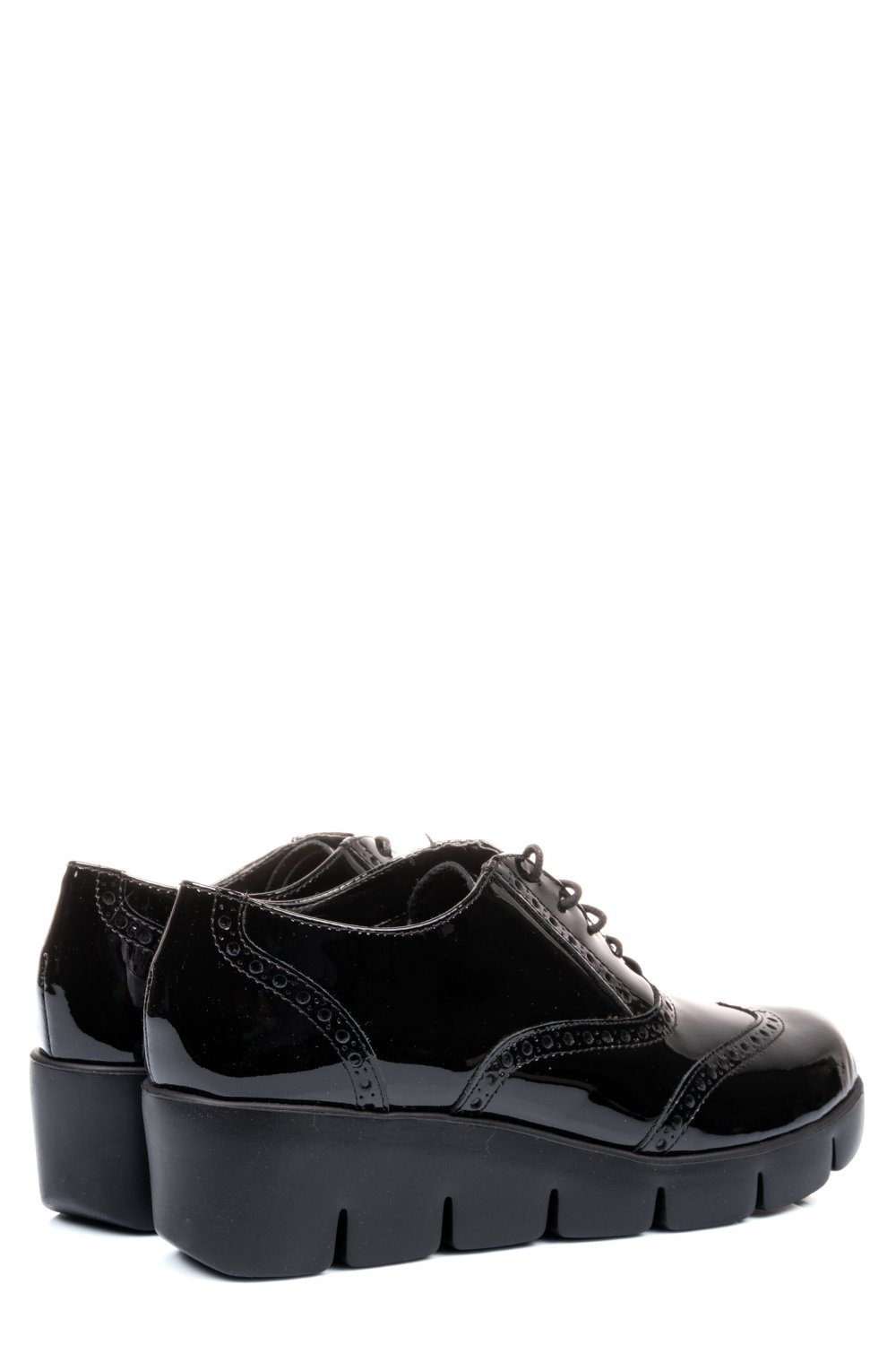 PANTOFI SPORT NEGRI PIELE NATURALA LACUITA DW20-XB254