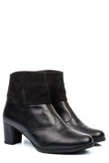 BOTINE NEGRE PIELE NATURALA 0PC43