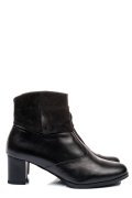 BOTINE NEGRE PIELE NATURALA 0PC43