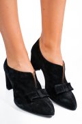 PANTOFI NEGRI PIELE NATURALA INTOARSA 3PC707