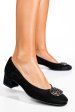 Pantofi negri piele naturala intoarsa 5s77544b